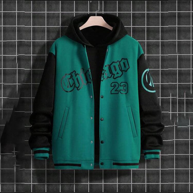 American Baseball Jacket Baggy Casual Jacket - ZAAPLI