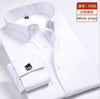 White Long Sleeve Casual Buttons - ZAAPLI