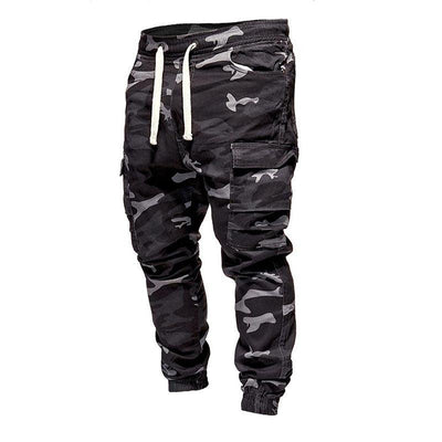 Men's Fashion Camouflage Drawstring Casual Pants - ZAAPLI