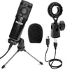 5Core Pro Audio Condenser Recording Microphone Set Podcast Gaming PC - ZAAPLI