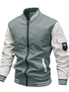 Jacket Men's Jacket Casual Stand Collar Trendy Brand Fashion Baseball Uniform Men's Youth Jacket Hollow Out - ZAAPLI