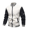 Jacket Men's Jacket Casual Stand Collar Trendy Brand Fashion Baseball Uniform Men's Youth Jacket Hollow Out - ZAAPLI