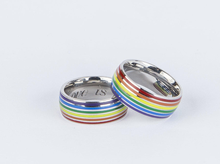 Gay Pride Rainbow Ring Equal Love Gift Gay pride gift Lesbian pride