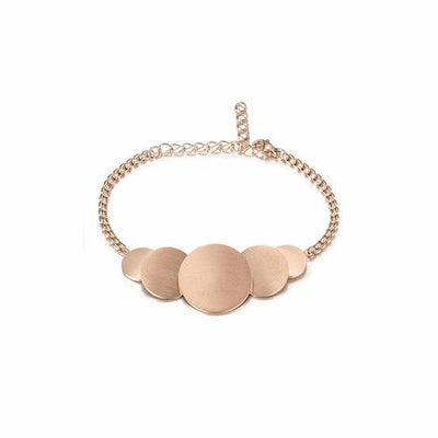 Minimalist Round Disk Bracelet - ZAAPLI