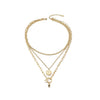 Multi-layered Elizabeth Coin Necklace - ZAAPLI