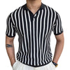 Knitwear Short Sleeve Business Polo Shirt Men - ZAAPLI