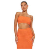 Two-piece Set with Bandeau and Long Skirt - ZAAPLI