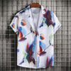 Men's Fashion Slim-fit Printed Short Sleeve - ZAAPLI