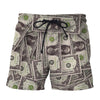 Retro Beach Pants Men's Trendy Coin 3D - ZAAPLI