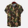 Hawaiian Floral Men's Short-sleeved Shirt Fashion - ZAAPLI