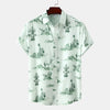 Hawaiian Floral Men's Short-sleeved Shirt Fashion - ZAAPLI