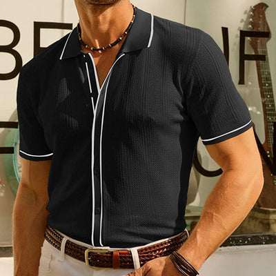 Men's Summer Tencel Knitwear Casual Short Sleeve - ZAAPLI