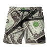 Retro Beach Pants Men's Trendy Coin 3D - ZAAPLI