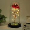 Hot LED Enchanted Galaxy Rose Eternal Beauty And The Beast Rose With - ZAAPLI