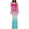 Women Summer Sling Bodycon Backless Tie-Dye Dress - ZAAPLI