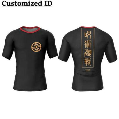 Jujutsu Kaisen 3D Print Compression Shirts - ZAAPLI