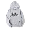 Unisex Los Angeles Print Hoody Sweatshirts - ZAAPLI