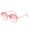 New Rimless Women's Sunglasses - ZAAPLI