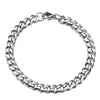 Stainless Steel Men/Women Curb Cuban Chain - ZAAPLI