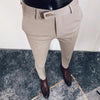 Men Suit Pants Formal Trousers - ZAAPLI