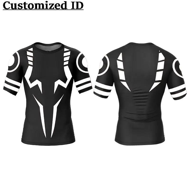 Jujutsu Kaisen 3D Print Compression Shirts - ZAAPLI