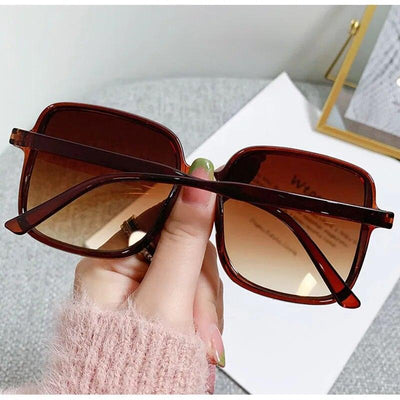 New Oversized Rectangle Sunglasses - ZAAPLI