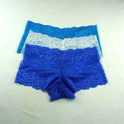 3pcs Sexy Transparent Underwear - ZAAPLI