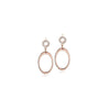 Oval Dangle Earrings - ZAAPLI