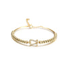 HORSESHOE CHARM CZ BRACELET - ZAAPLI