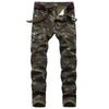 Men's Stretch Camouflage Biker Jeans - ZAAPLI