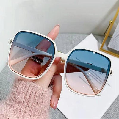 New Oversized Rectangle Sunglasses - ZAAPLI