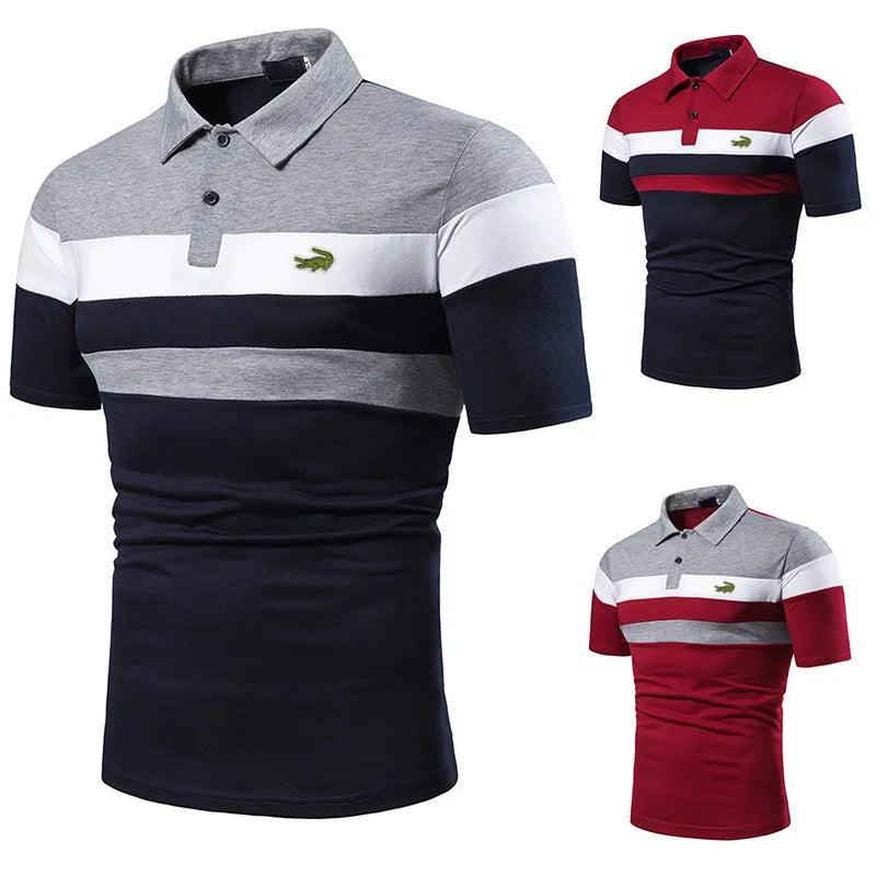 Men's High-quality Cotton Embroidered Polo Shirt - ZAAPLI