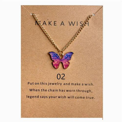 Butterfly Necklace - ZAAPLI