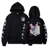 Anime Hoodie Mens Fashion Warm Sweatshirt Graphical Printed Hip Hop - ZAAPLI