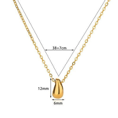 316L Stainless Steel Necklace for Women Girls Heart Pendant Necklaces - ZAAPLI