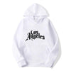 Unisex Los Angeles Print Hoody Sweatshirts - ZAAPLI