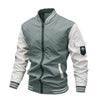 Jacket Men's Jacket Casual Stand Collar Trendy Brand Fashion Baseball Uniform Men's Youth Jacket Hollow Out - ZAAPLI