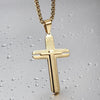 Classic Cross Pendant Necklace - ZAAPLI