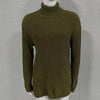 Turtleneck Solid Color Slim Fit Knit Sweater - ZAAPLI