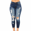 High Waist Stretch Denim Jean - ZAAPLI