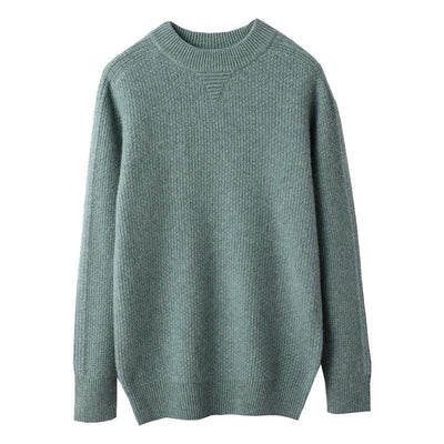 Winter Rhombus Cashmere Sweater Men - ZAAPLI