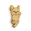 French Bulldog Enamel Pin - Fawn - ZAAPLI