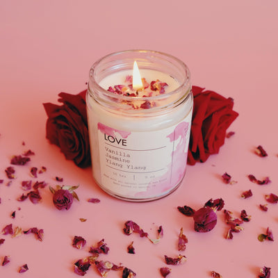 Love Petals Candle - ZAAPLI