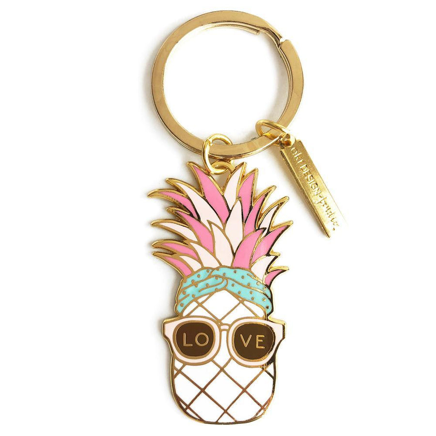 Pineapple Cute Hawaiian Love Keychain - ZAAPLI